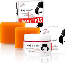 Kojie San - Pack 2 savons + 1 crème visage